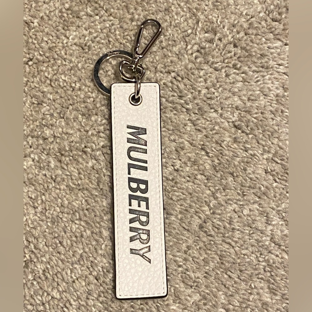 Mulberry Snap Hook Keyring Bag Charm